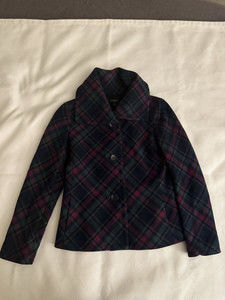 Plaid Talbot’s Wool Jacket Sz 4